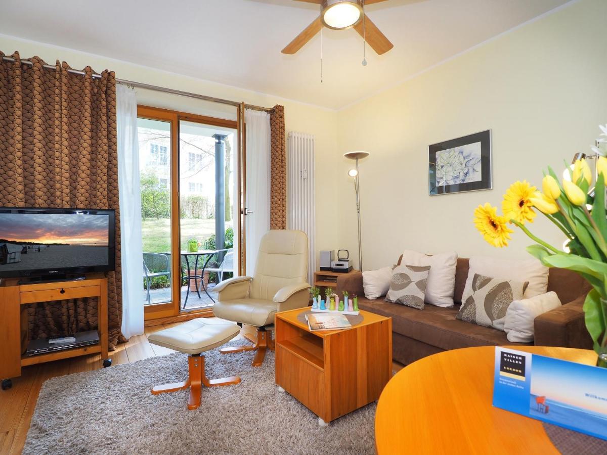 Kaiservillen Heringsdorf - 1-Raum-Ferienwohnung Mit Terrasse D103 외부 사진